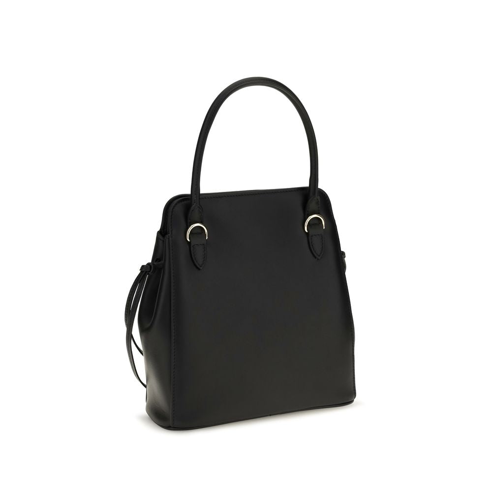 Black Calf Leather Bos Taurus Shoulder Bag