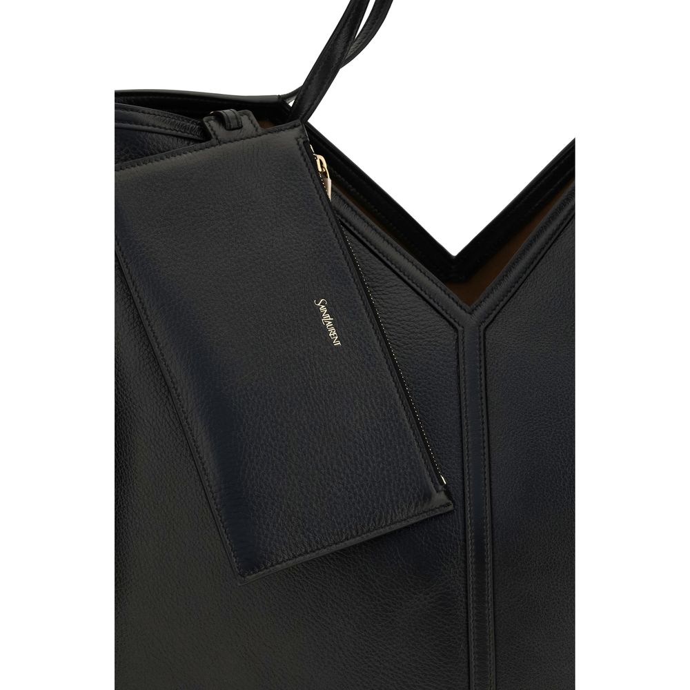 Black Calf Leather Bos Taurus Shoulder Bag