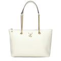 White Leather Shoulder Bag