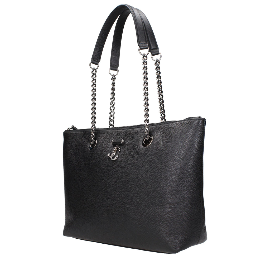 Black Leather Shoulder Bag