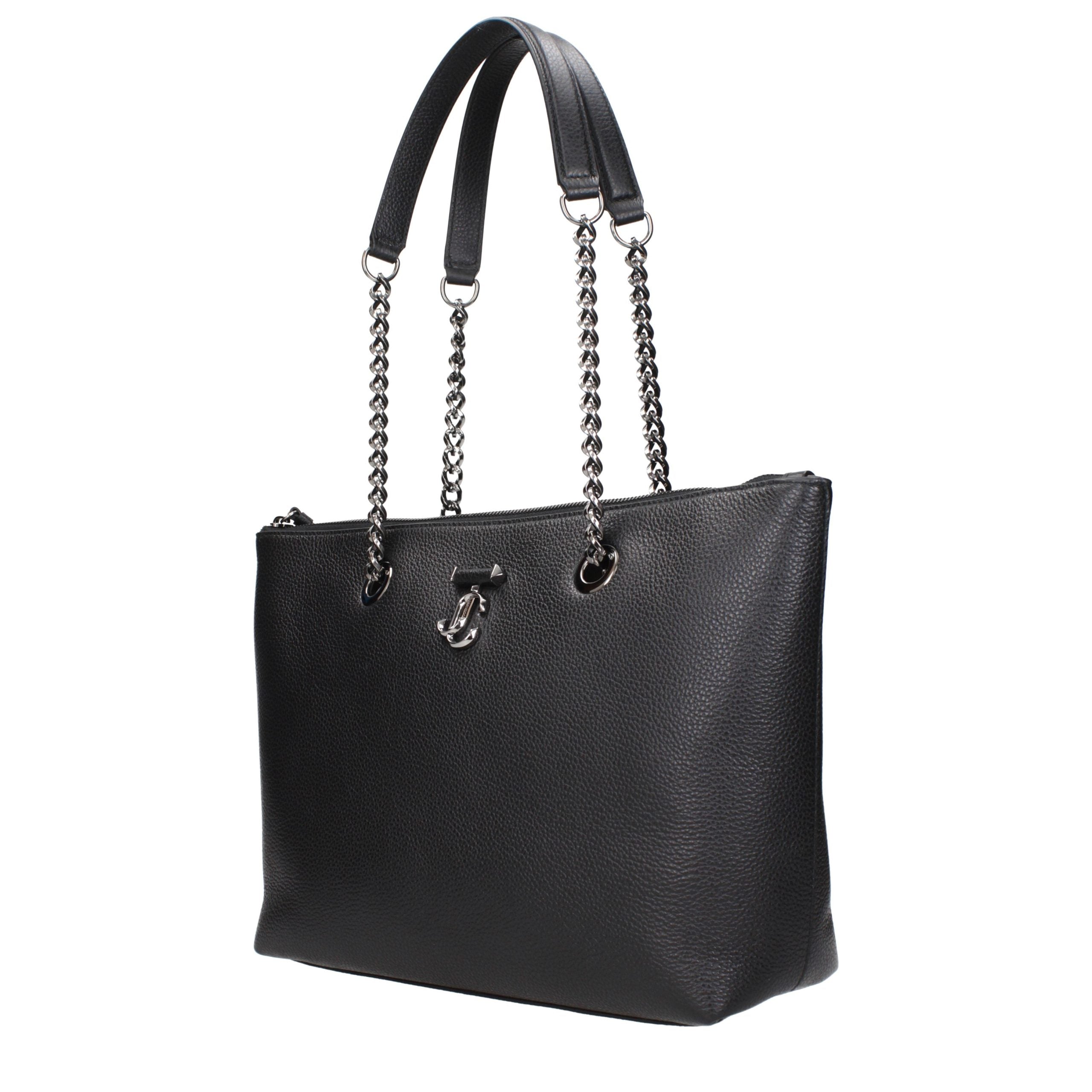 Black Leather Shoulder Bag