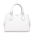 White Leather Handbag
