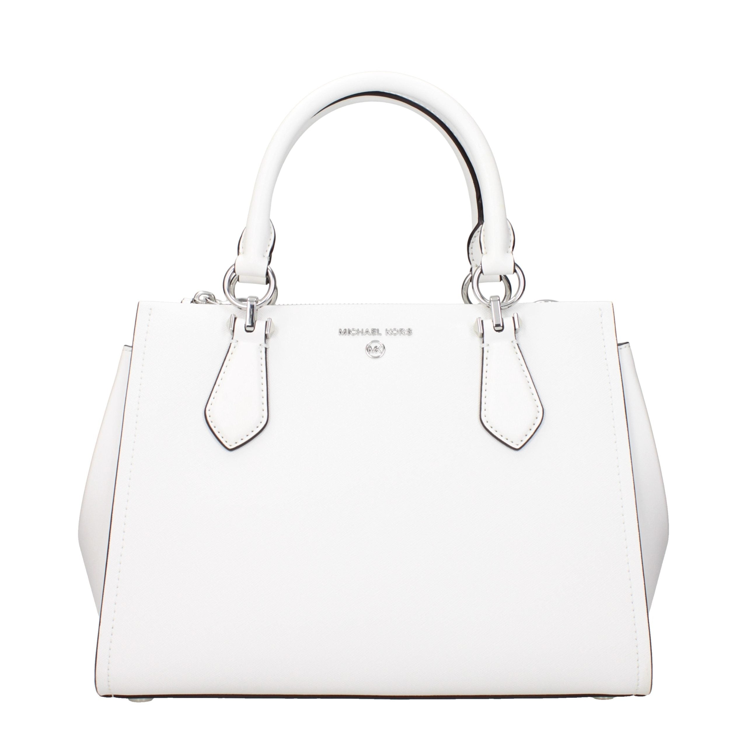 White Leather Handbag