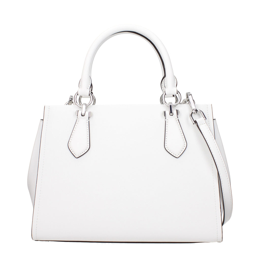 White Leather Handbag