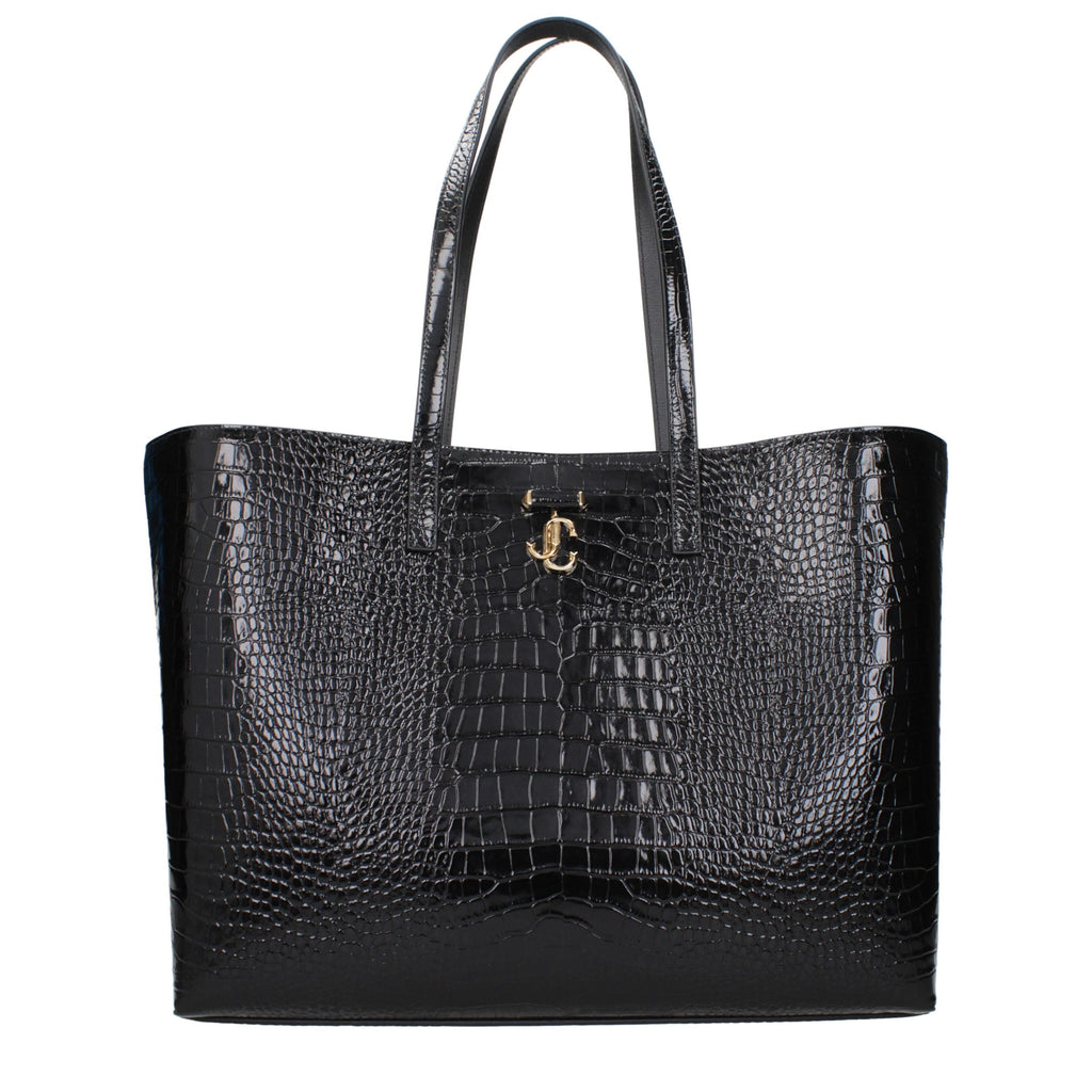 Black Leather Shoulder Bag
