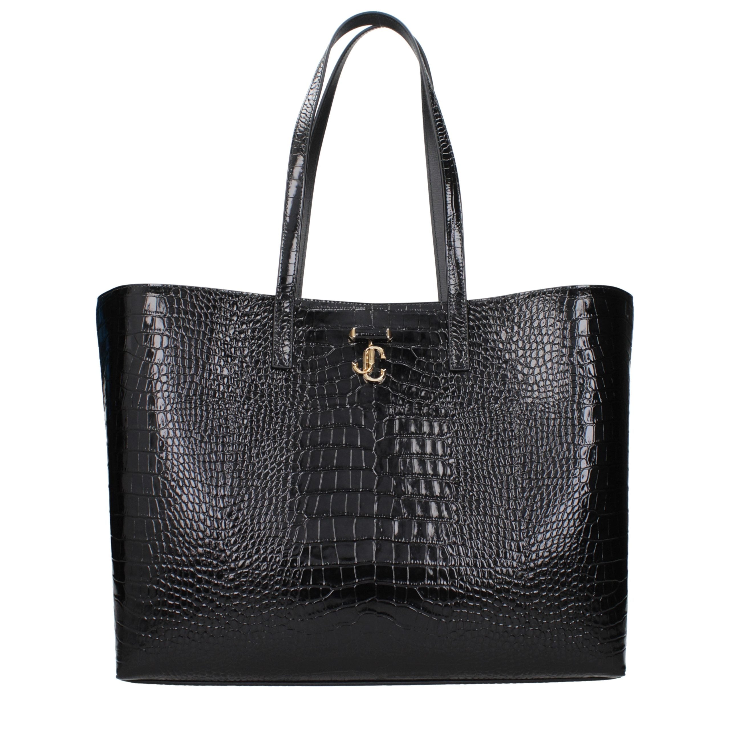Black Leather Shoulder Bag
