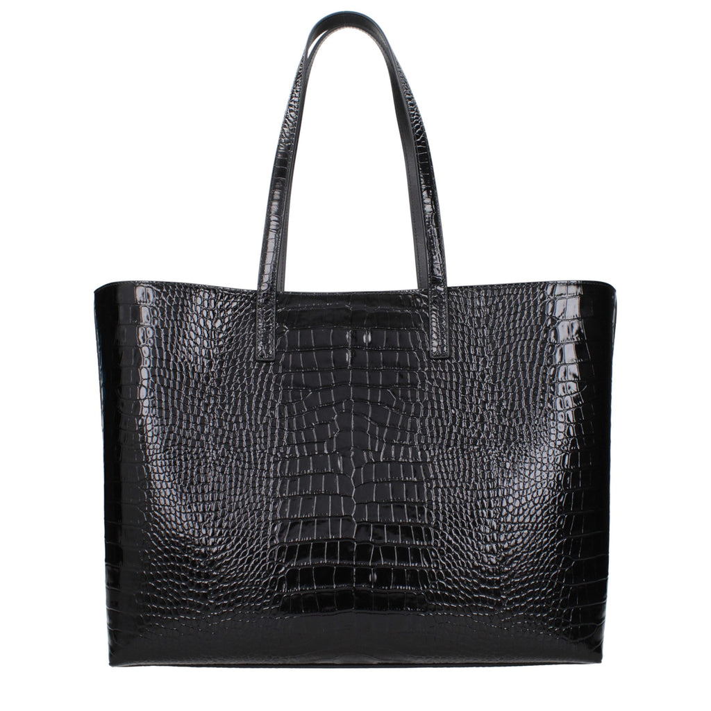 Black Leather Shoulder Bag