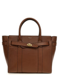 Brown Bovine Leather Tote Bag