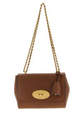 Brown Bovine Leather Shoulder Bag