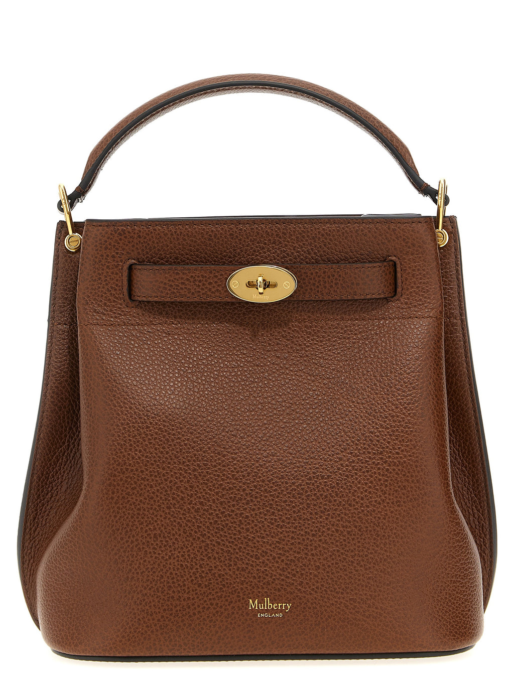 Brown Calfskin Crossbody Bag