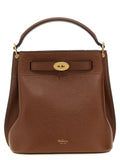 Brown Calfskin Crossbody Bag