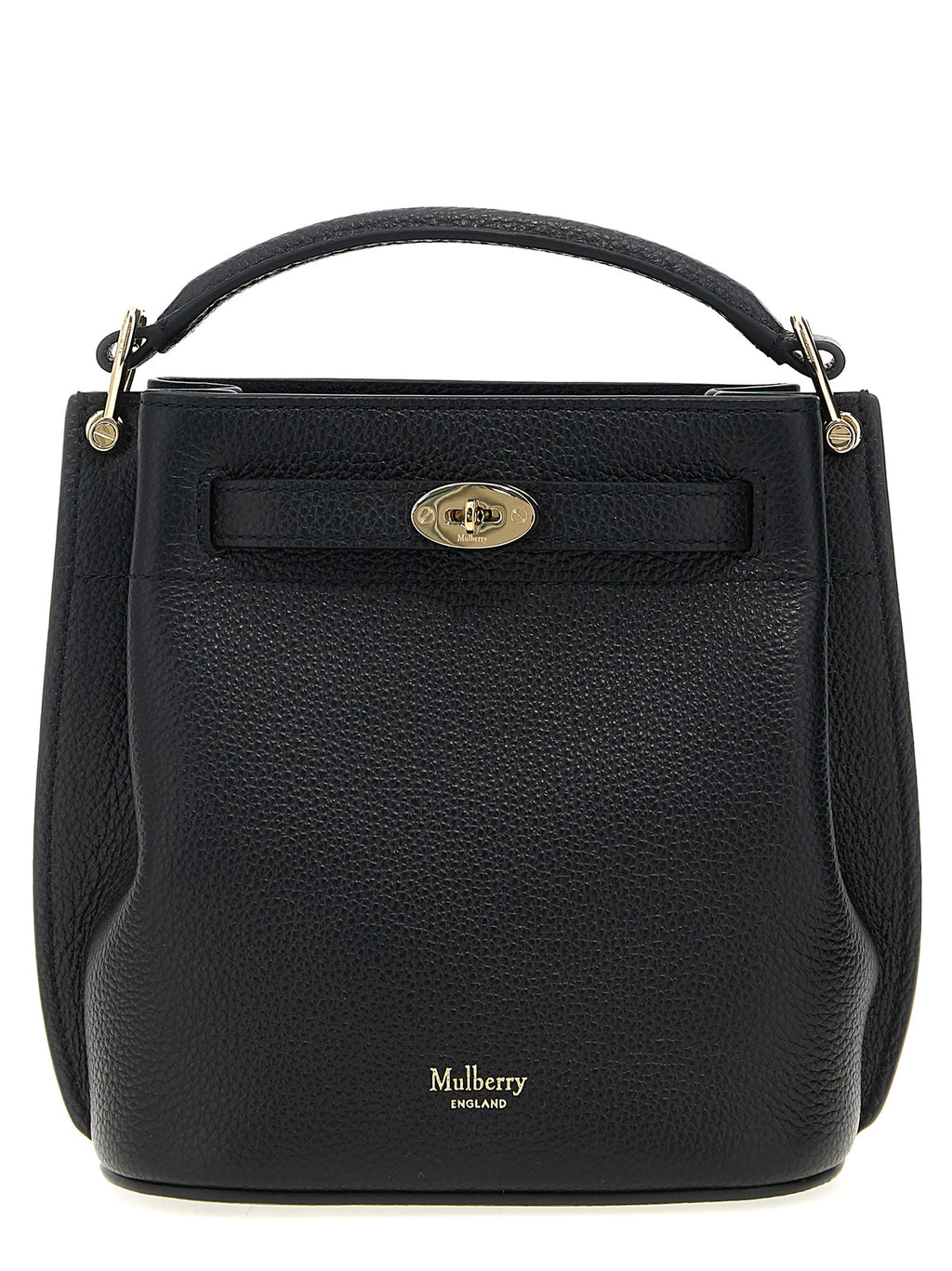 Black Calfskin Crossbody Bag
