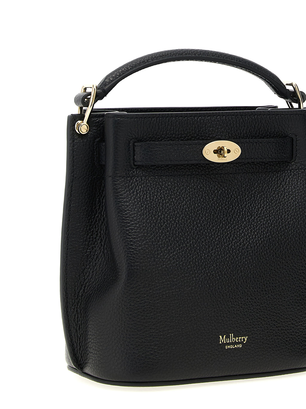 Black Calfskin Crossbody Bag
