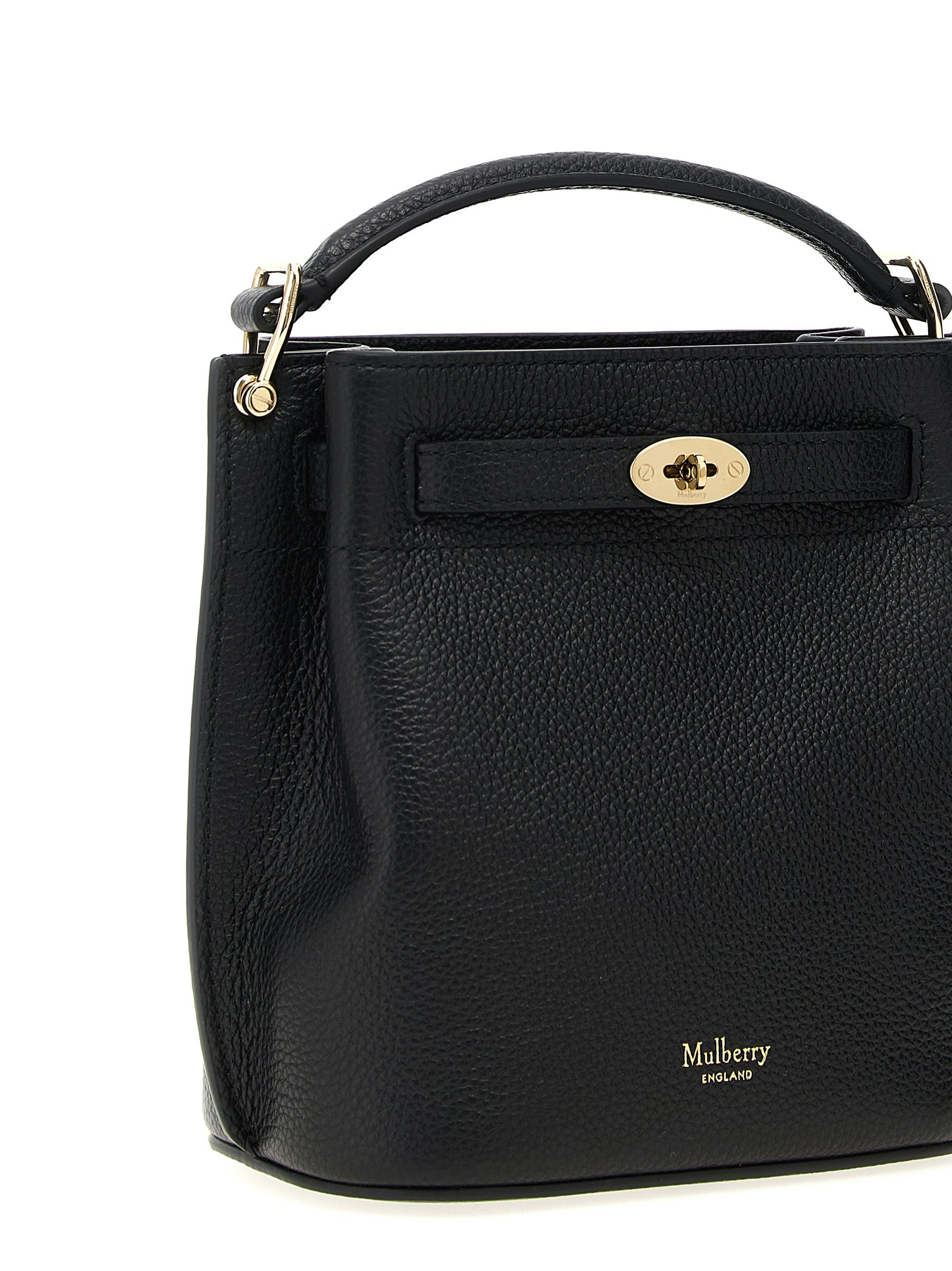 Black Calfskin Crossbody Bag