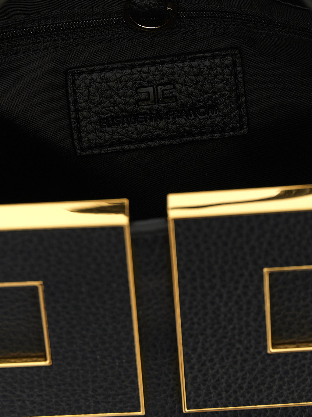 Black Polyester Tote Bag