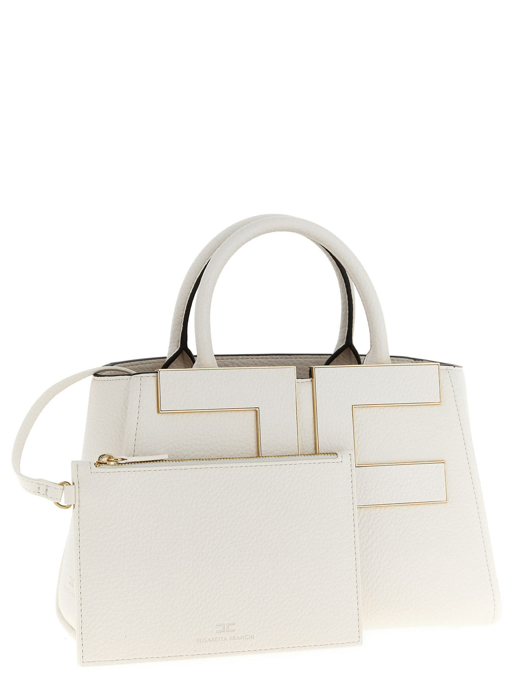 White Polyester Tote Bag