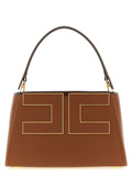 Brown Polyester Handbag