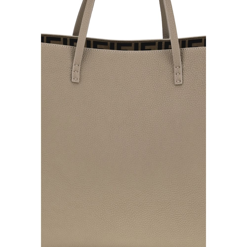 Beige Calf Leather Bos Taurus Shoulder Bag