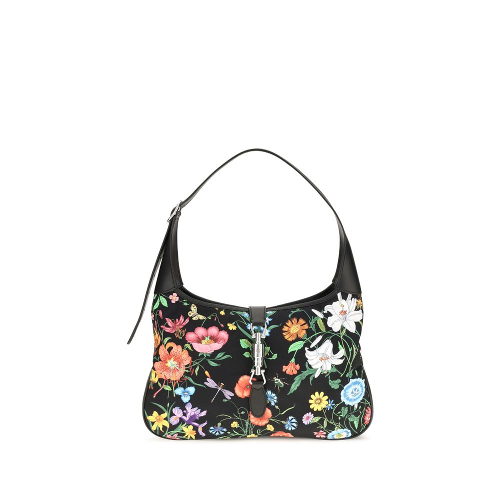 Multicolor Nylon Shoulder Bag