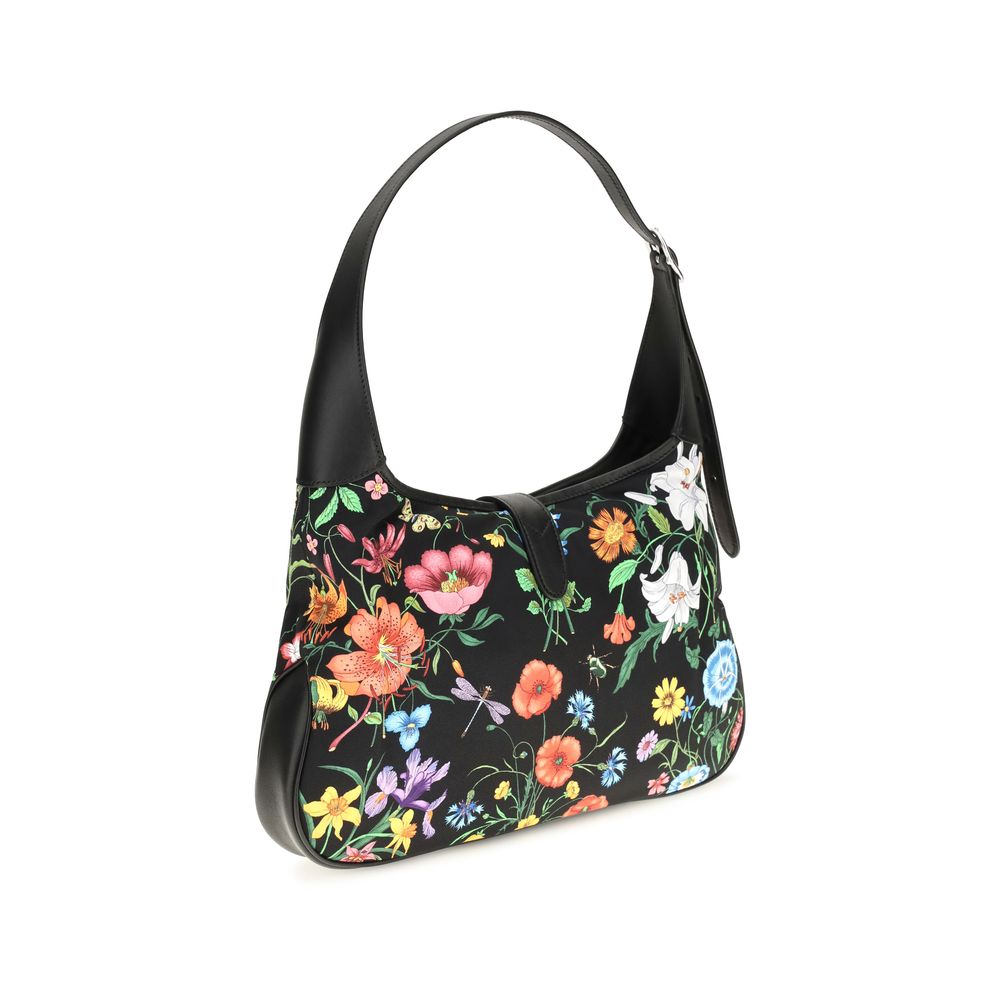 Multicolor Nylon Shoulder Bag