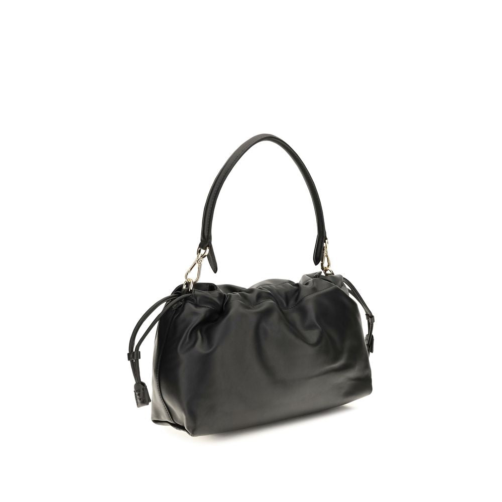 Black Calf Leather Bos Taurus Shoulder Bag