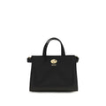 Black Cotton Handbag