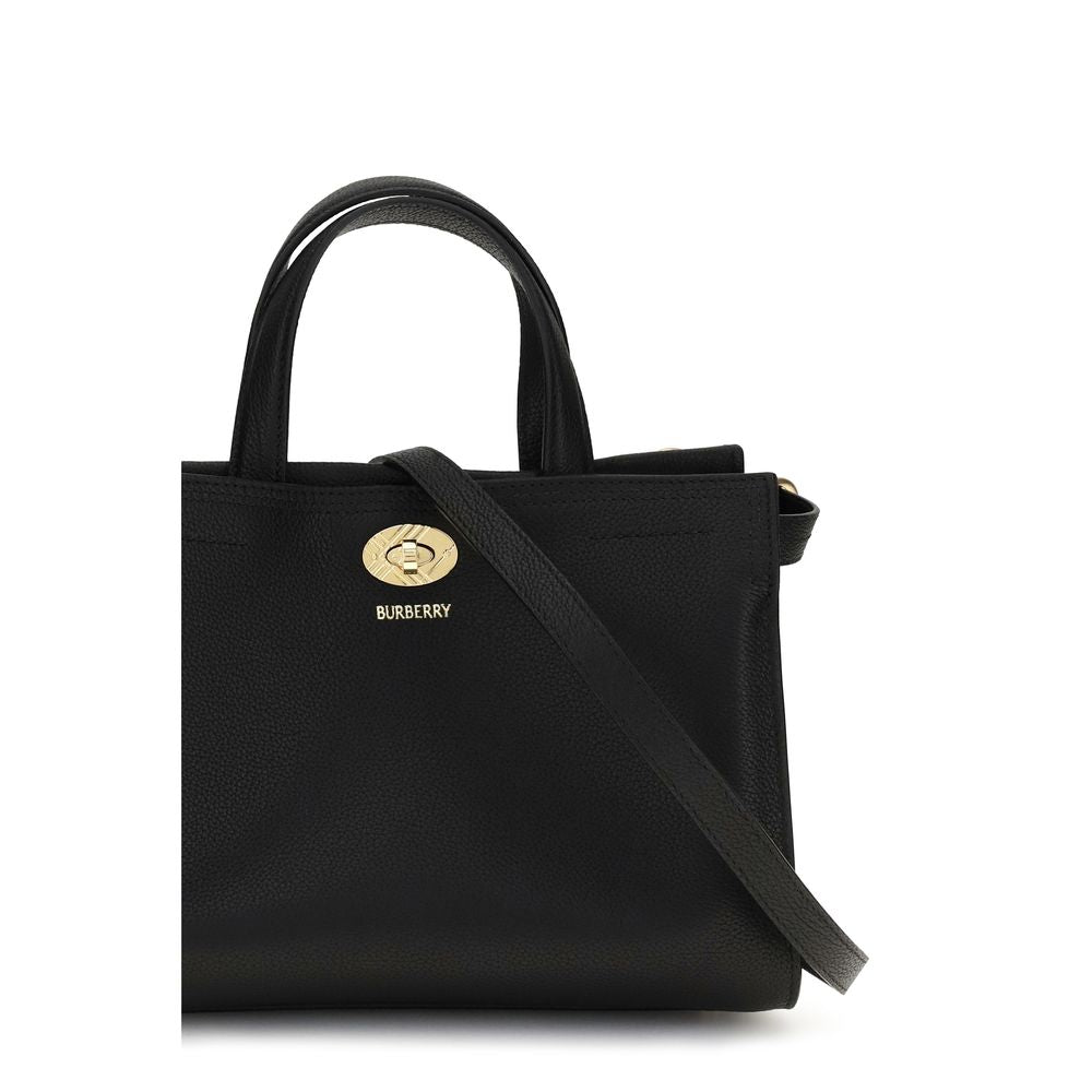 Black Cotton Handbag