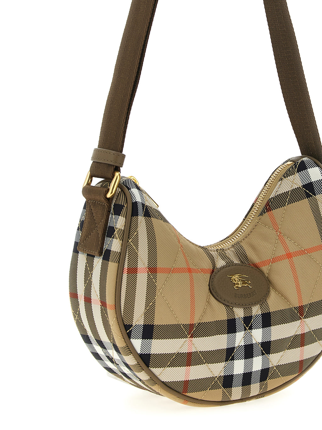 Multicolor Polyamide Crossbody Bag