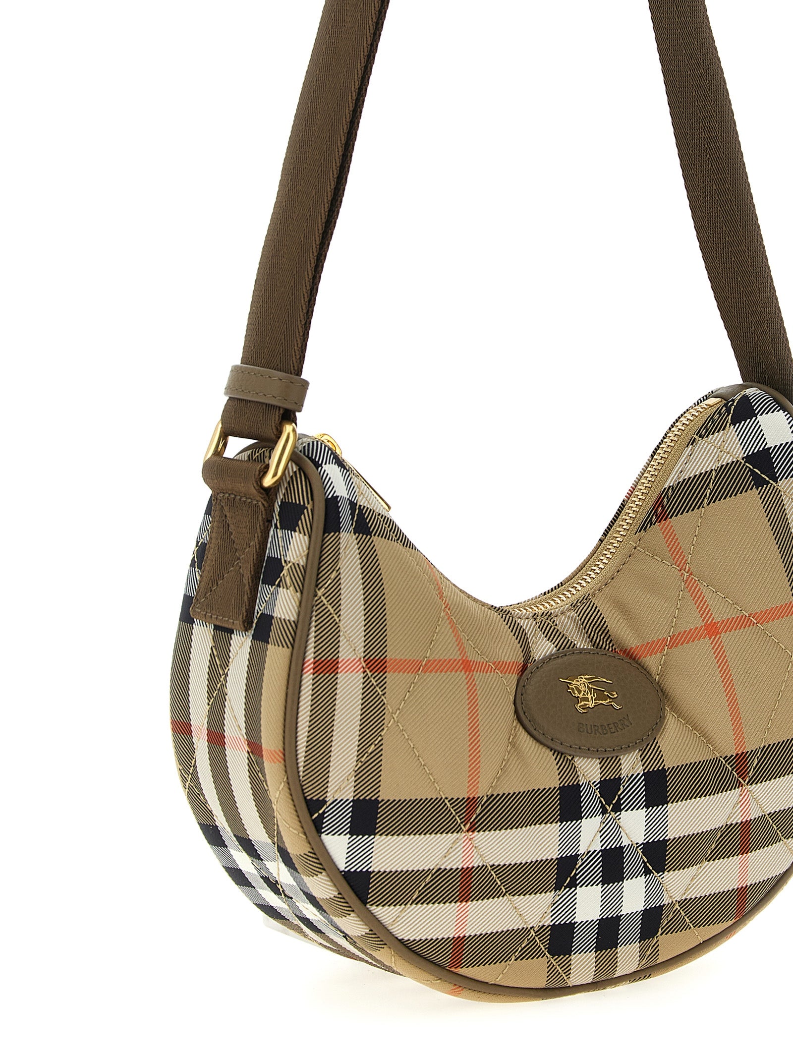 Multicolor Polyamide Crossbody Bag