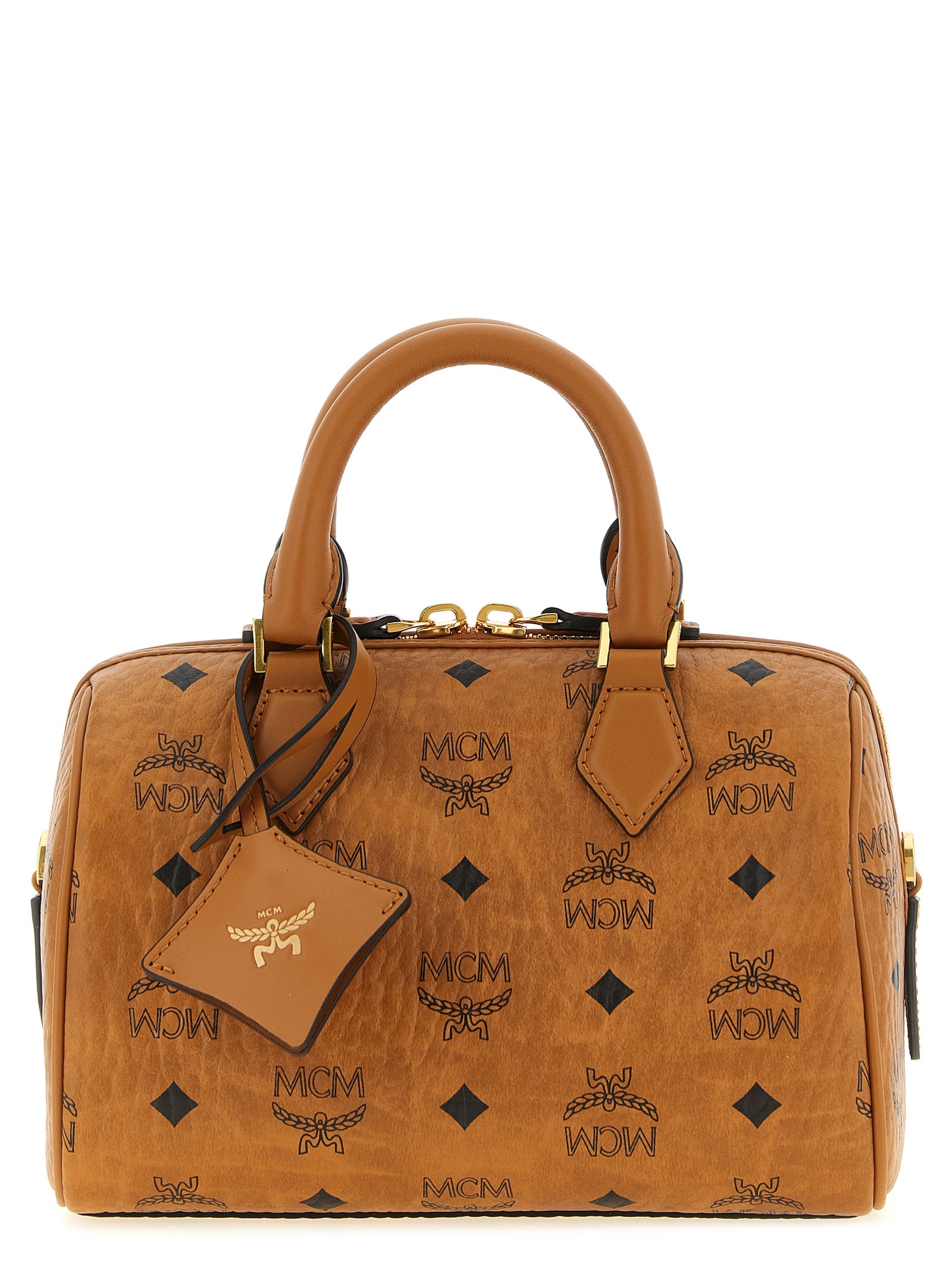 Brown Polyethylene Handbag