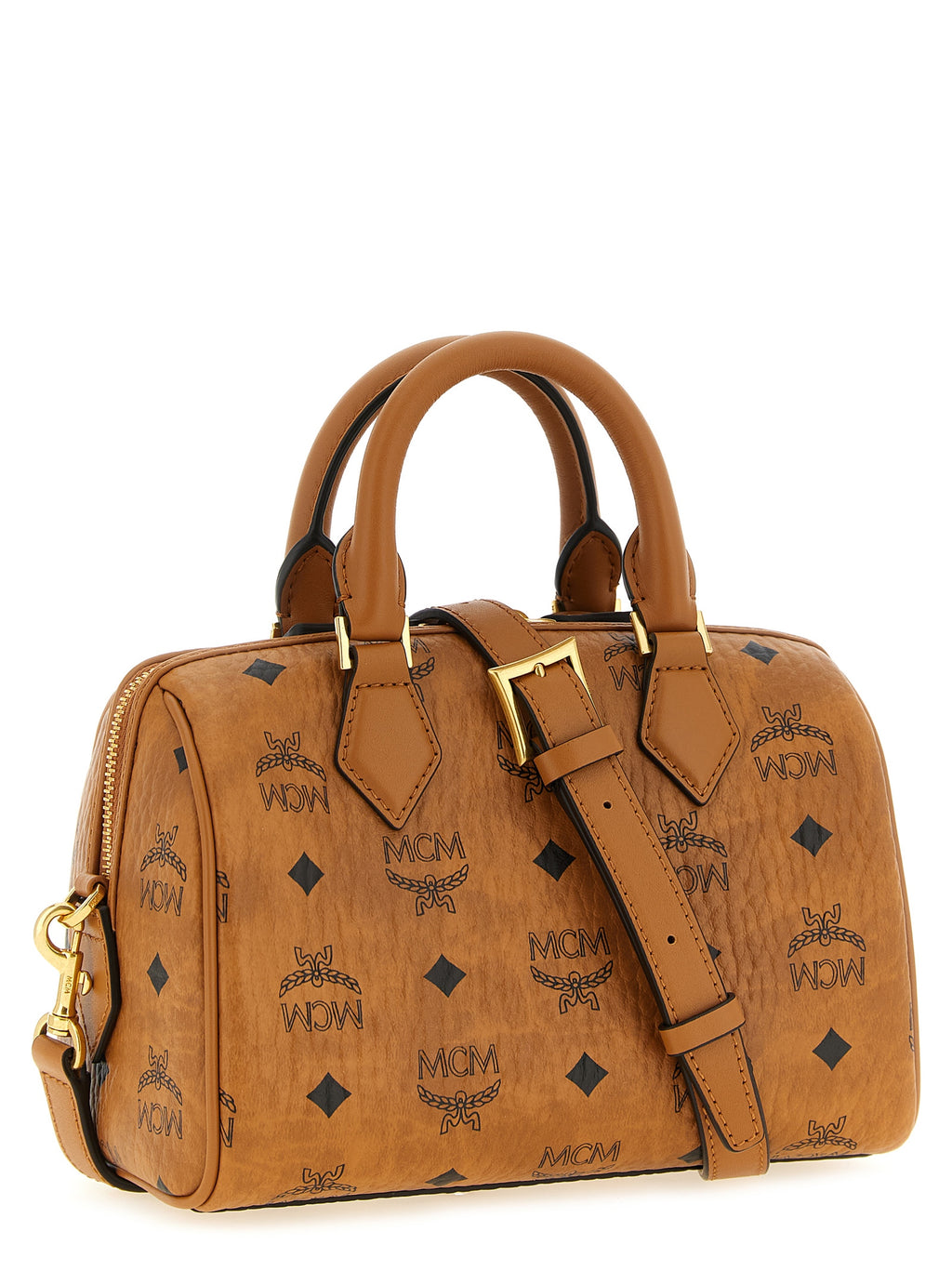 Brown Polyethylene Handbag