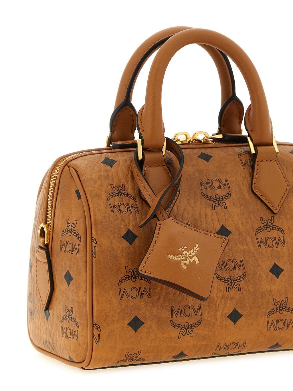Brown Polyethylene Handbag