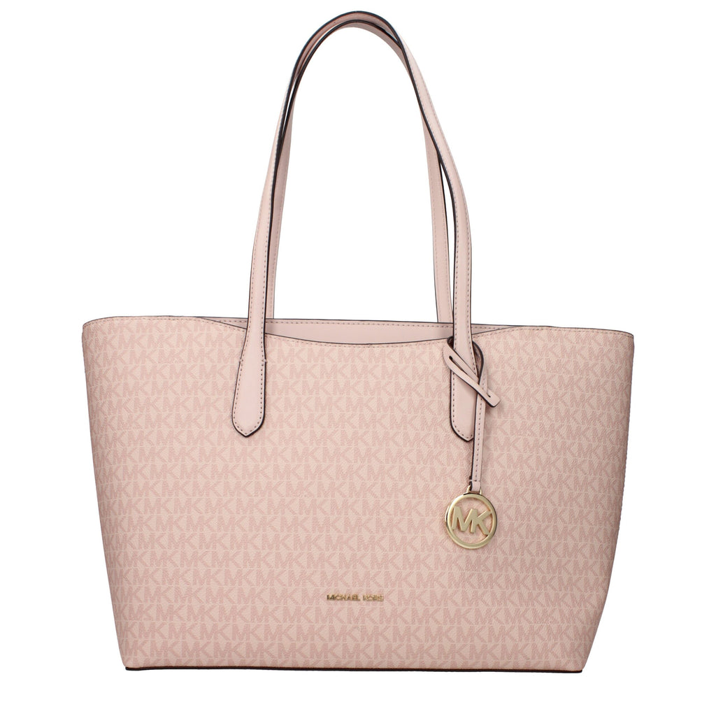 Pink Fabric Shoulder Bag