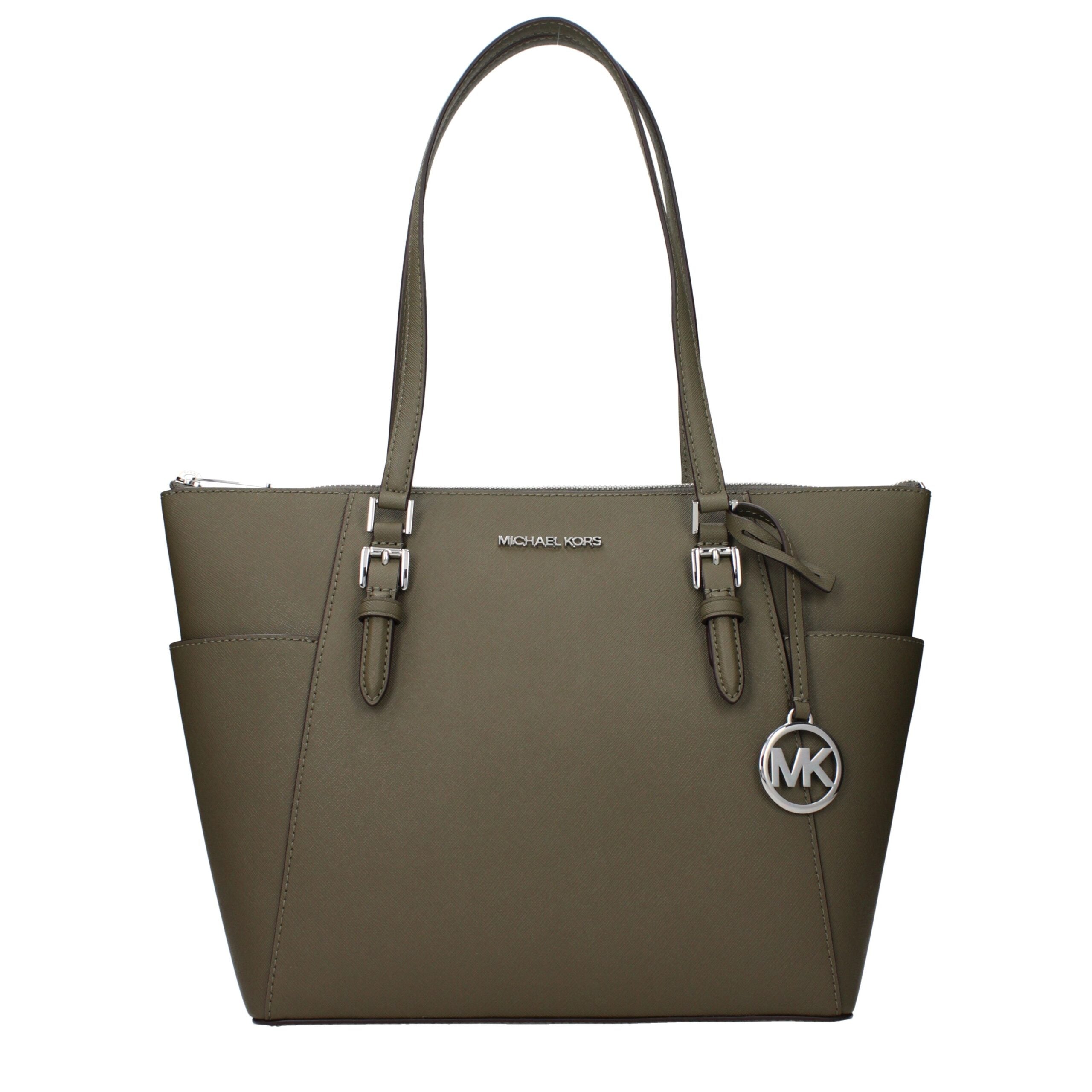 Green Leather Shoulder Bag